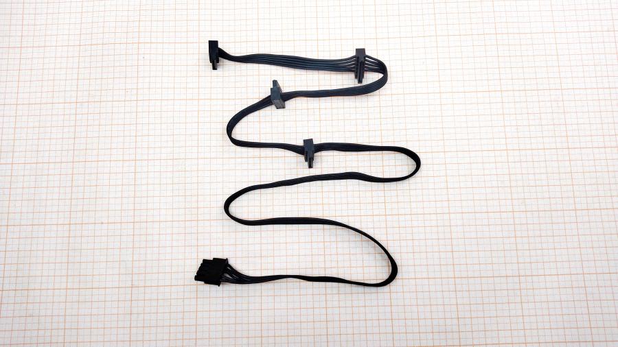 098-288-001 Переходник питания  PCI-E 5 Pin (M) - 4x SATA 15Pin (M) 0.9M #1