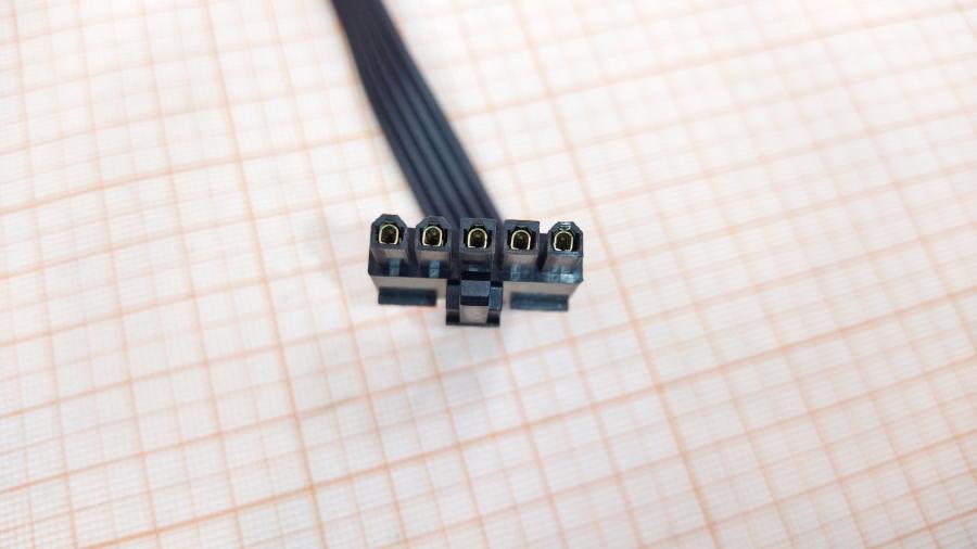 098-288-001 Переходник питания  PCI-E 5 Pin (M) - 4x SATA 15Pin (M) 0.9M #2