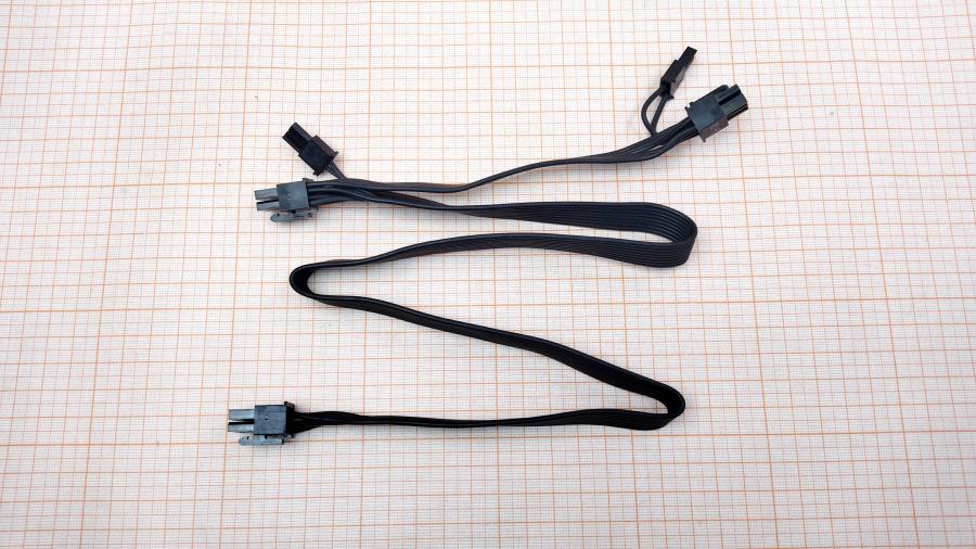 098-289-001 Переходник питания  PCI-E 8Pin (M) - 2x PCI-E 6+2Pin (M) 0.7M #1