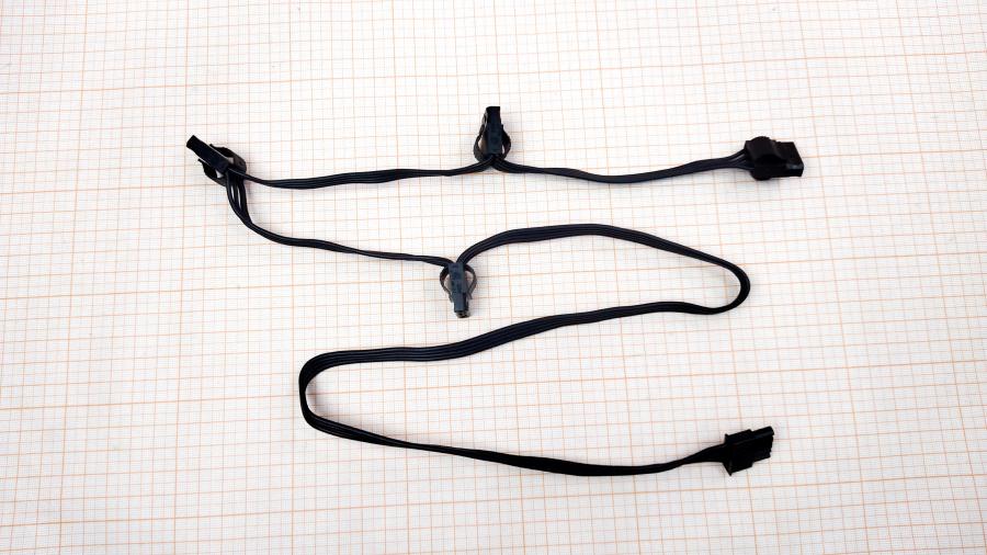 098-294-001 Переходник питания  PCI-E 5Pin (M) - 4x Molex 4Pin (M) 0.9M #1