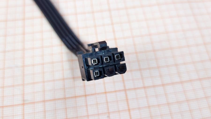 098-297-001 Переходник питания  PCI-E 6Pin (M) - 4x Molex 4Pin (M) 0.75M #2