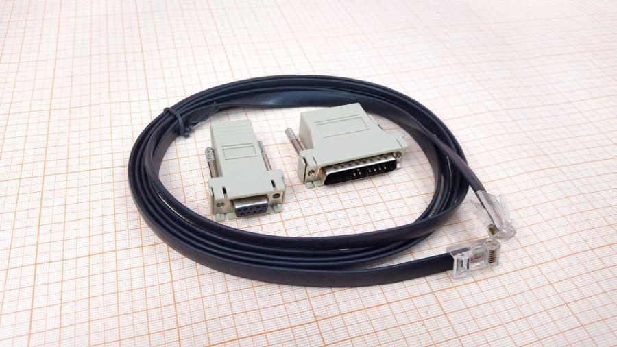 098-305-001 Кабель RS-232 - RJ45  DB9 (F) - DB25 (M) 2М #1