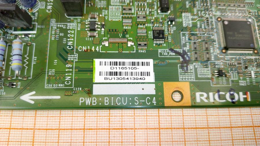 098-321-001 Плата форматора RICOH D1165105 #4