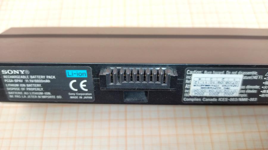 098-343-001 АКБ для ноутбука SONY VAIO PCGA-BP4V #6