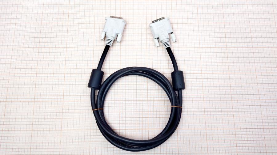098-353-001 Кабель DVI для ЖК мониторов  DVI-D (M) - DVI-D (M) 1.8m Dual link #1