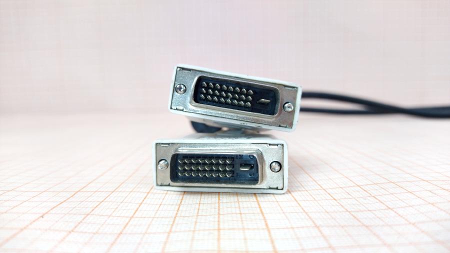 098-353-001 Кабель DVI для ЖК мониторов  DVI-D (M) - DVI-D (M) 1.8m Dual link #3