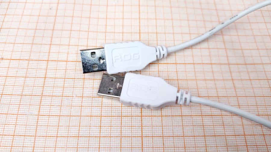 098-354-001 Кабель USB ASUS ROG USB A (M) - USB A (M) 1.85M #2