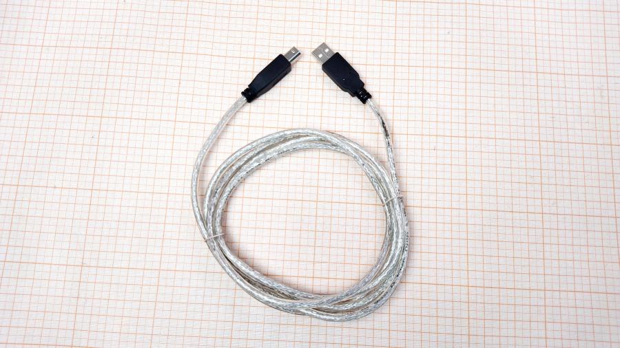 098-355-001 Кабель USB  USB A (M) - USB B (M) 1.9m slv #1