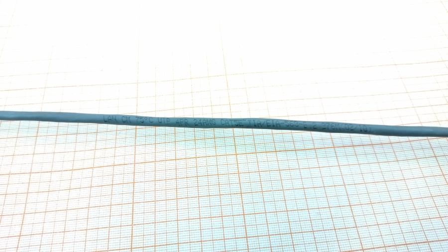 098-358-001 Патч-корд  UTP Cat.5e 0.8M gry #4