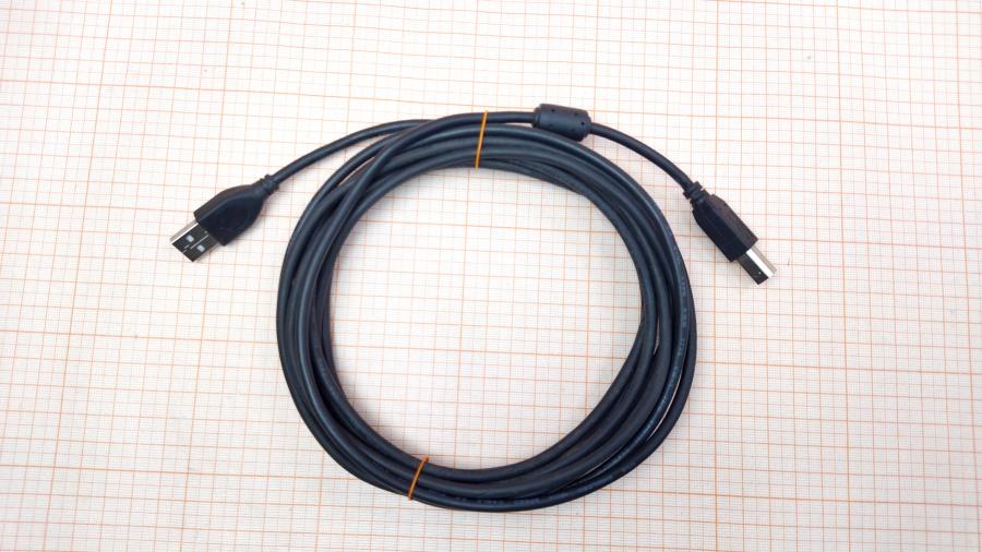 098-360-001 Кабель USB  USB A (M) - USB B (M) 4.5m fb #1