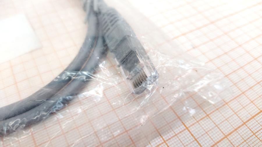 098-366-001 Патч-корд  U/UTP Cat.5E 1m Серый #4