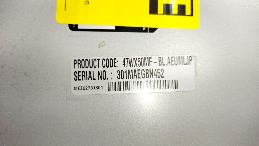 217-011-001 ЖК панель LG 47WX50MF-BL #13