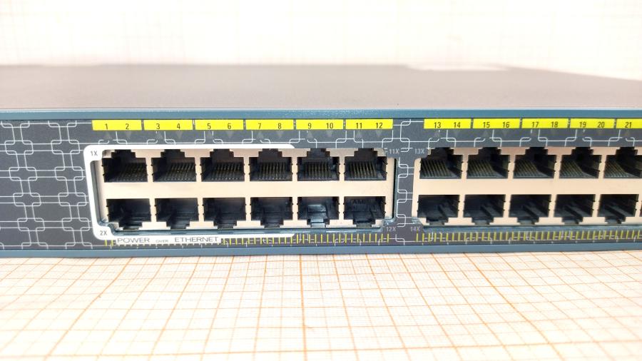 217-020-001 Коммутатор управляемый CISCO WS-C2960+24LC-S #3