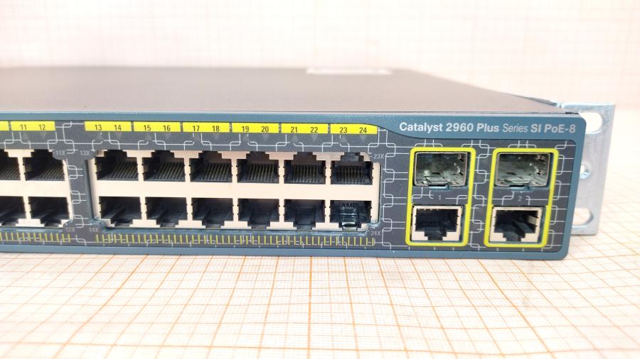 217-020-001 Коммутатор управляемый CISCO WS-C2960+24LC-S #4
