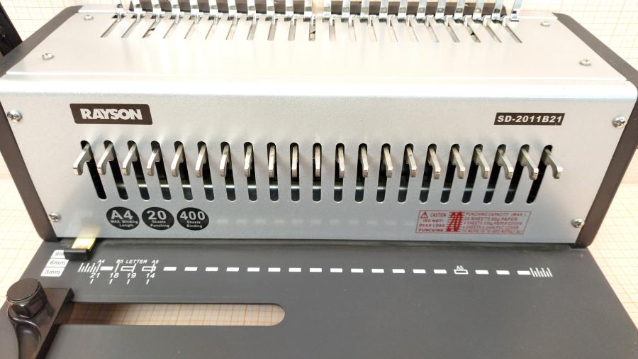 217-024-001 Переплетчик RAYSON SD-2011B21 #4