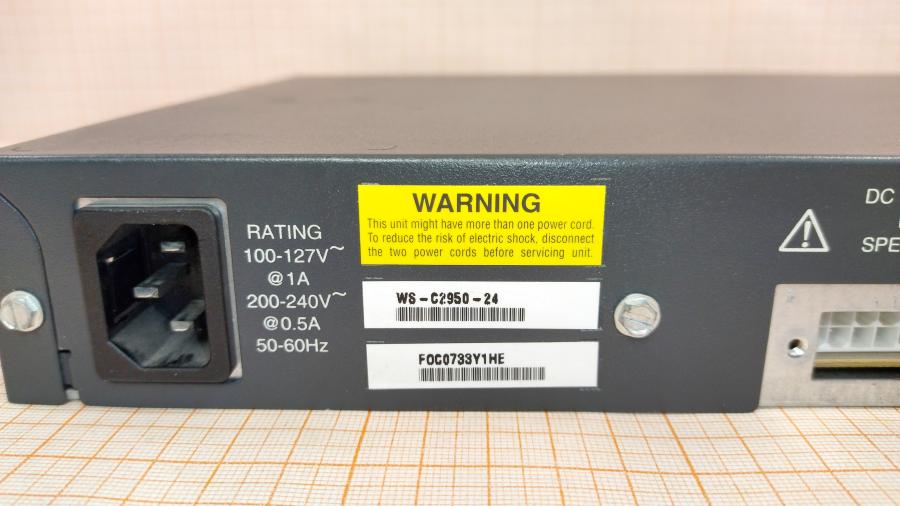 217-028-002 Коммутатор управляемый CISCO Catalyst WS-C2950-24 #10
