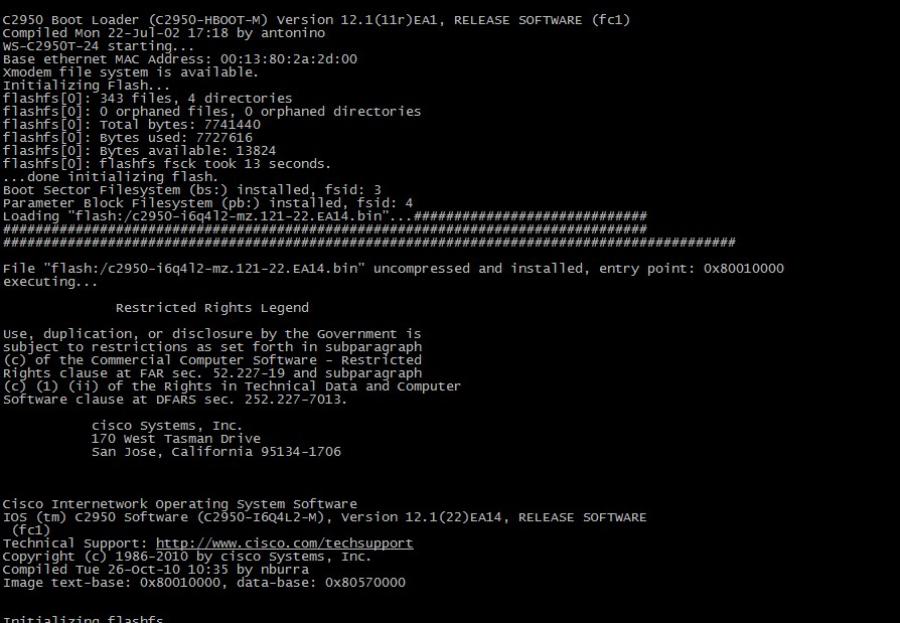 217-030-001 Коммутатор управляемый CISCO Catalyst WS-C2950T-24 #16