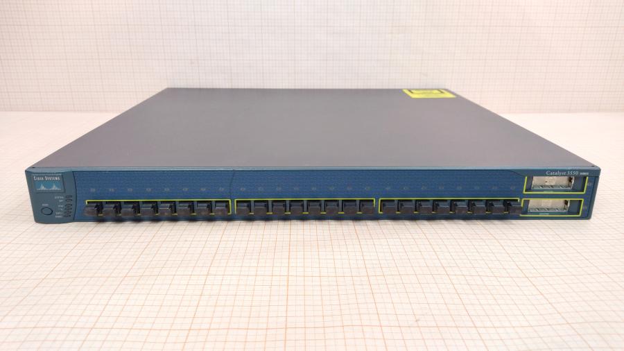 217-033-001 Коммутатор управляемый CISCO Catalyst WS-C3550-24-FX-SMI #2