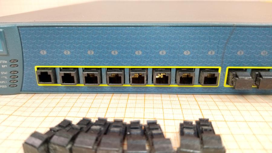 217-033-001 Коммутатор управляемый CISCO Catalyst WS-C3550-24-FX-SMI #4