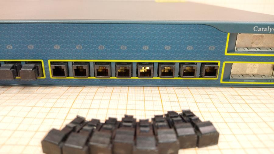 217-033-001 Коммутатор управляемый CISCO Catalyst WS-C3550-24-FX-SMI #6