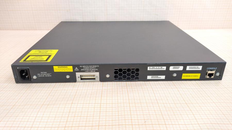 217-033-001 Коммутатор управляемый CISCO Catalyst WS-C3550-24-FX-SMI #11