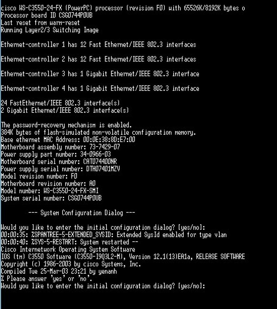 217-033-001 Коммутатор управляемый CISCO Catalyst WS-C3550-24-FX-SMI #19