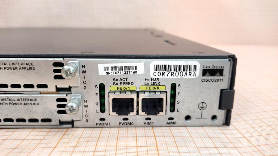 217-034-001 Маршрутизатор CISCO 2811 #12