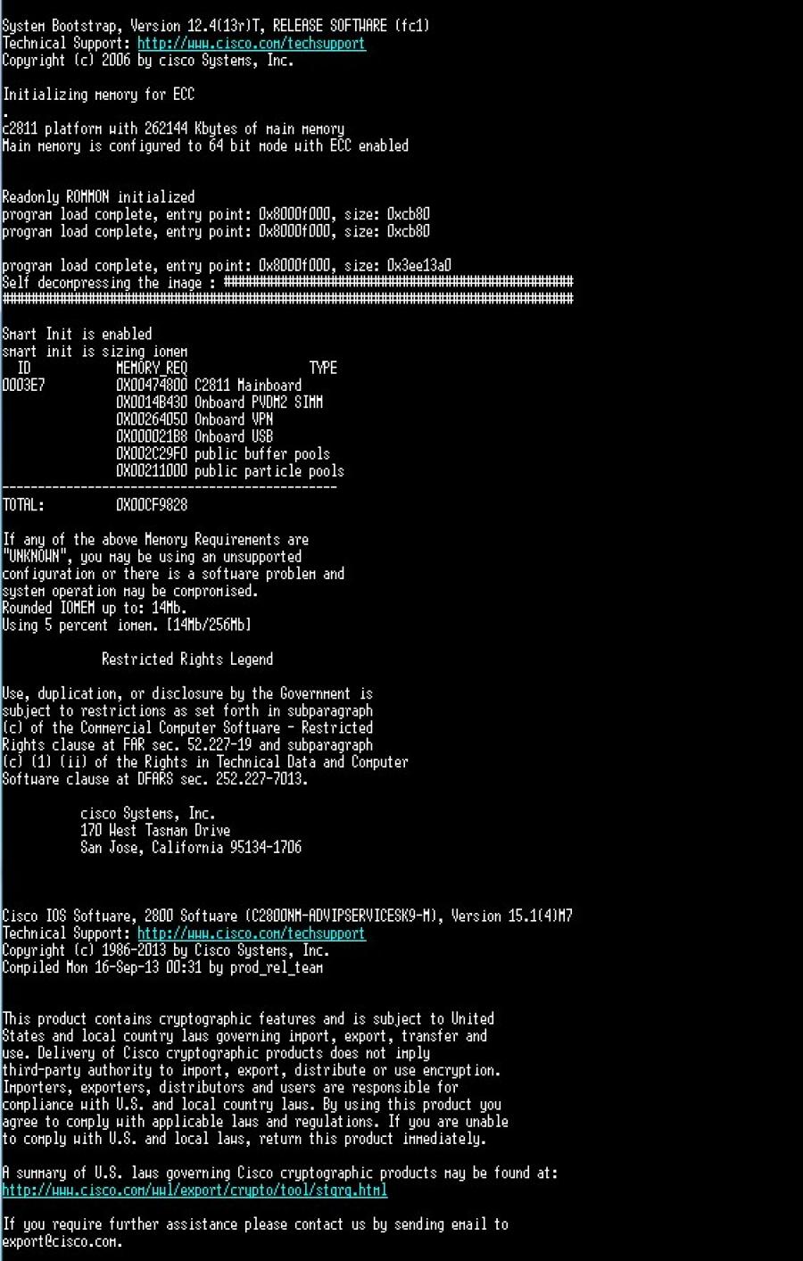 217-034-001 Маршрутизатор CISCO 2811 #17