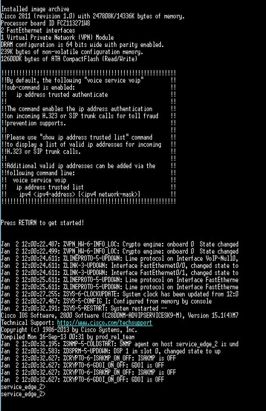 217-034-001 Маршрутизатор CISCO 2811 #18
