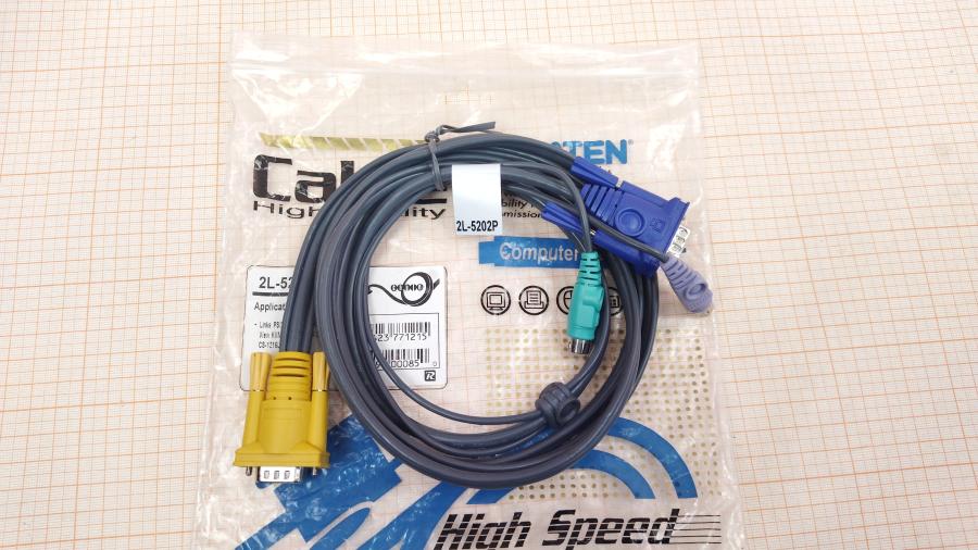 217-037-001 Кабель KVM ATEN 2L-5202P #3