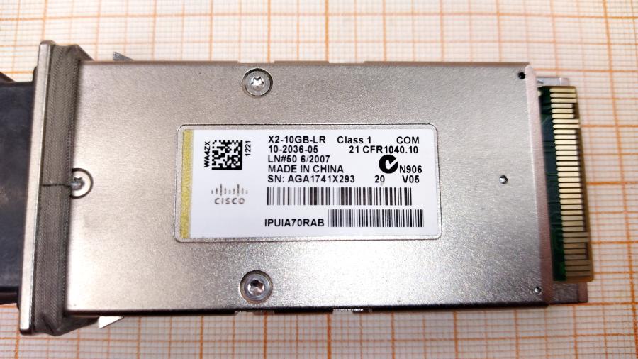217-042-001 Трансивер SFP CISCO X2-10GB-LR (10-2036-05) #5