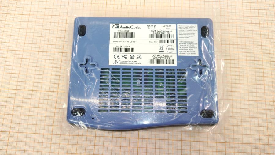 217-045-001 Шлюз VoIP AudioCodes MP-202C-R #6