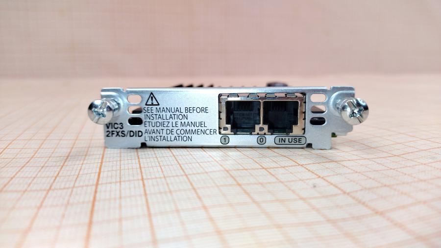 217-047-001 Модуль расширения д/коммутатора CISCO VIC3-2FXS/DID #2