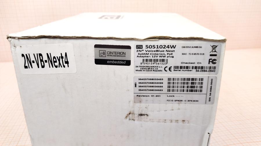 217-049-001 Шлюз VoIP 2N VoiceBlue NEXT 4xGSM (5051024W) #13