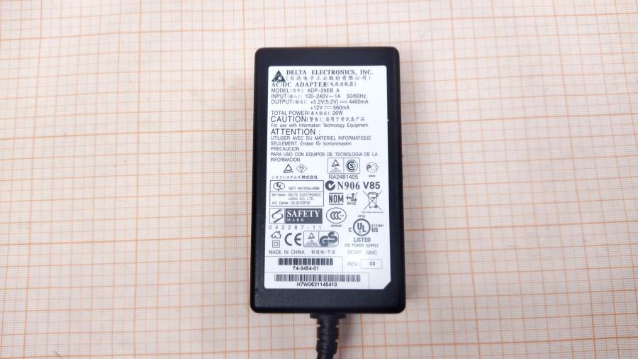 217-059-001 БП внешний для коммутаторов DELTA ADP-29EB A #3