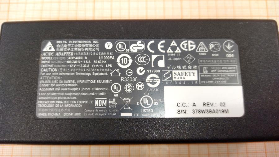 217-060-001 БП для мониторов DELTA ADP-40DD B #3