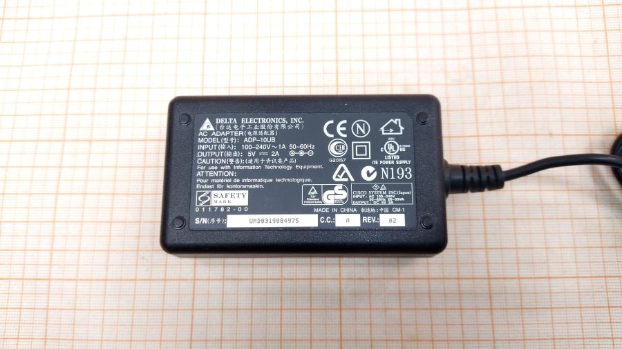 217-061-001 БП для IP телефона DELTA ADP-10UB #2