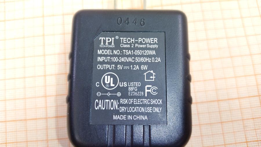 217-069-001 БП для IP телефона  TSA1-050120WA #3