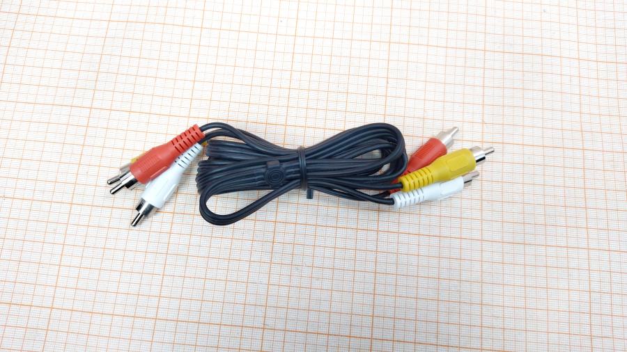 217-070-001 RCA video cable  1.2m/2x3RCA #2