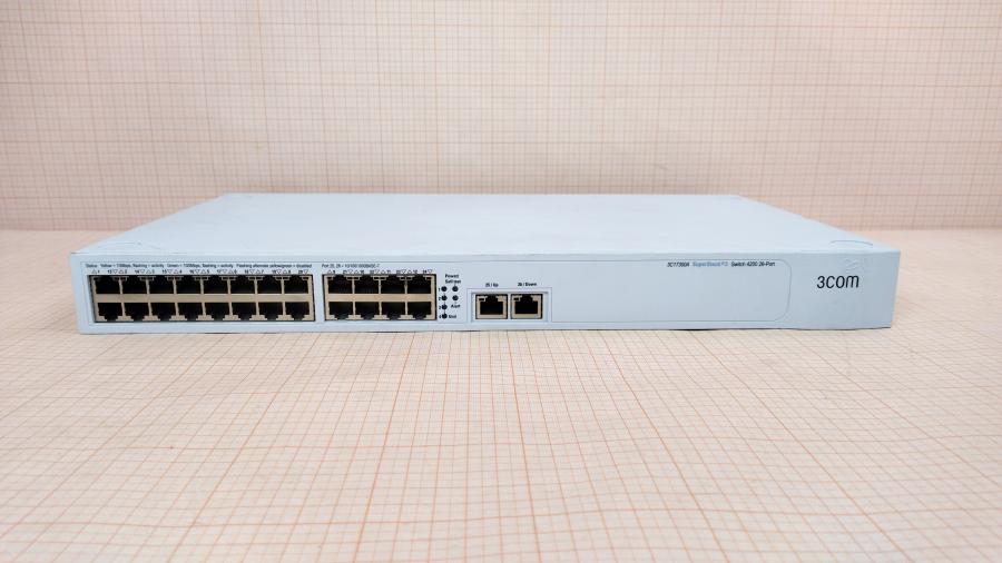 217-074-001 Коммутатор управляемый 3COM SuperStack 3 Switch 4200 26-Port 3C17300A #2