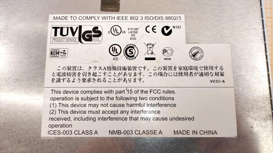 217-074-001 Коммутатор управляемый 3COM SuperStack 3 Switch 4200 26-Port 3C17300A #14