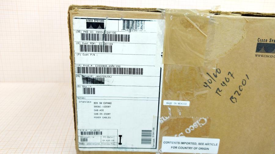 217-076-001 Маршрутизатор CISCO 805 #13