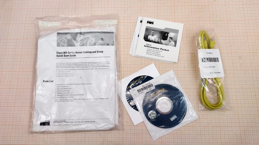 217-076-001 Маршрутизатор CISCO 805 #15