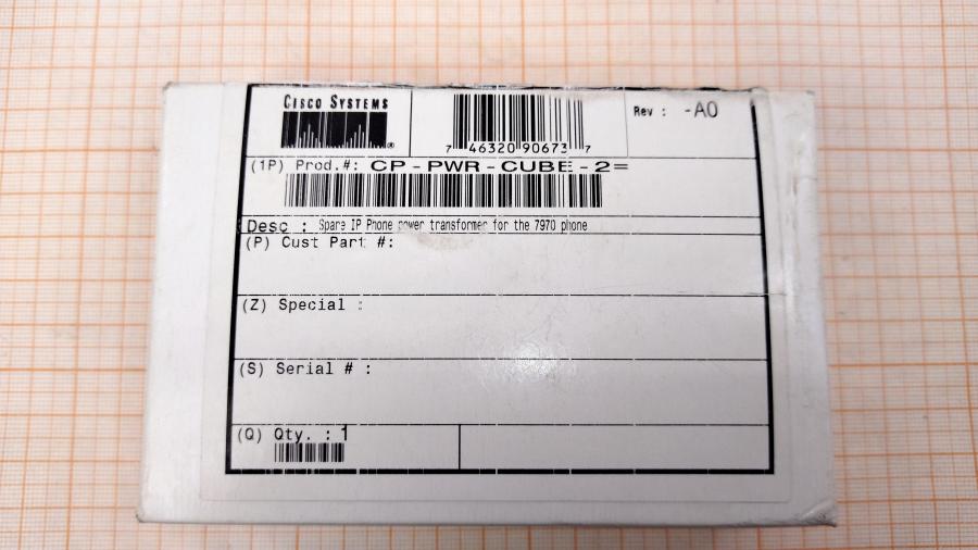 217-077-001 БП для IP телефона CISCO PSA18U-480 #8