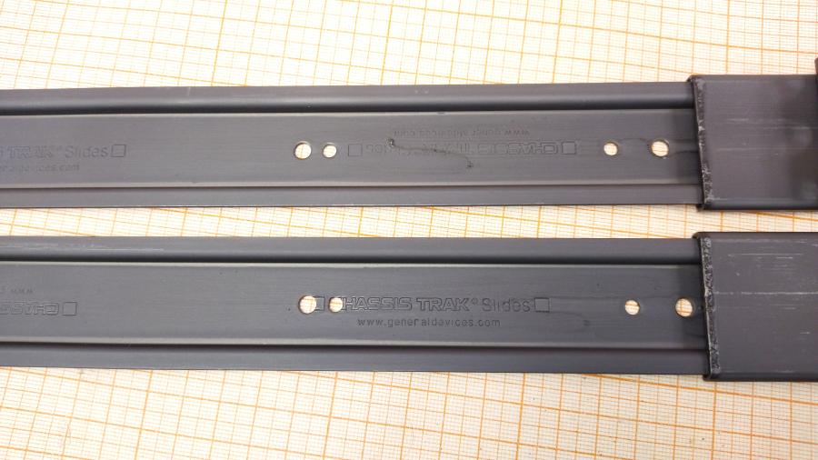 217-084-001 Комплект рельс в стойку General Devices C-300-S-124-RC-MOD #5