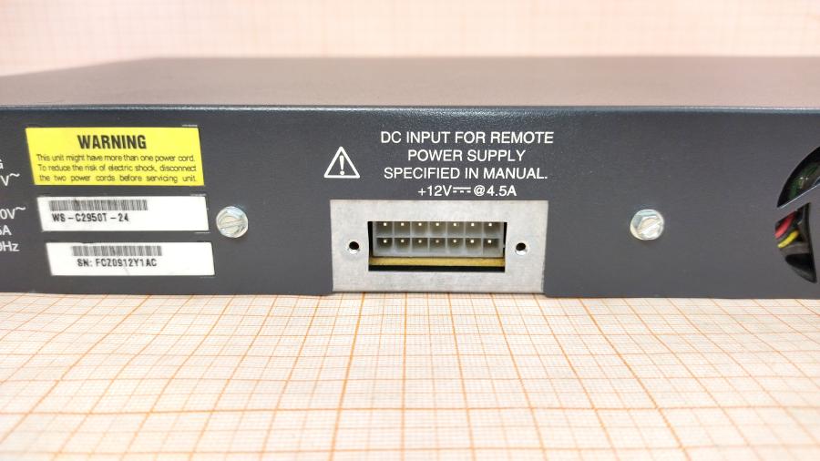 217-030-002 Коммутатор управляемый CISCO Catalyst WS-C2950T-24 #12