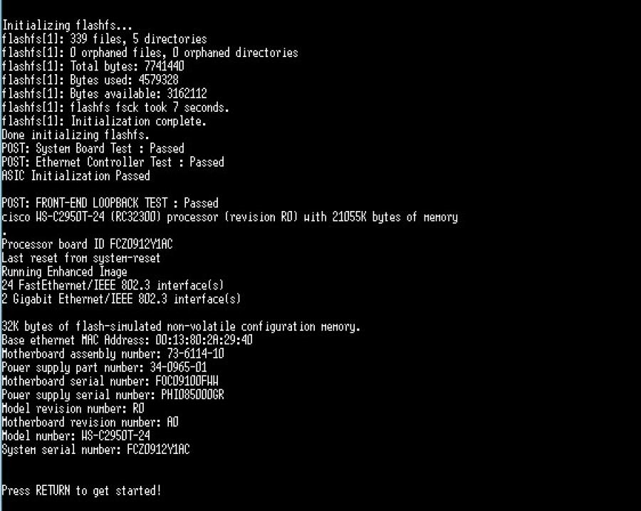 217-030-002 Коммутатор управляемый CISCO Catalyst WS-C2950T-24 #17