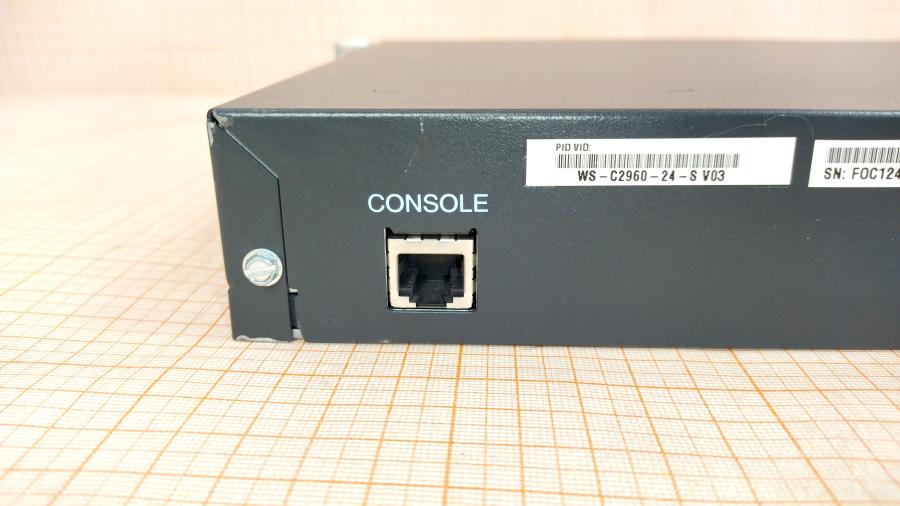 217-095-001 Коммутатор управляемый CISCO WS-C2960-24-S #9