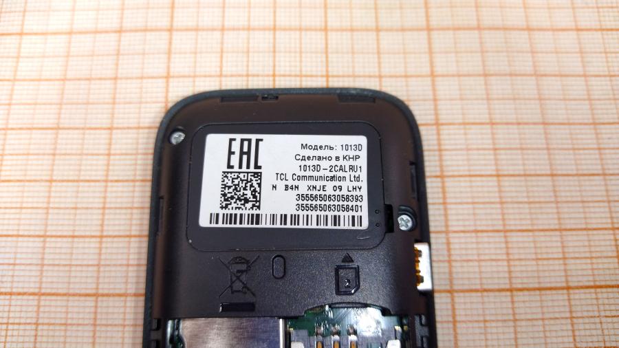 217-103-001 Мобильный телефон ALCATEL OneTouch OT-1013D #10