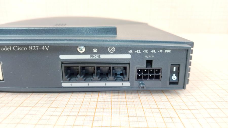 217-109-001 Маршрутизатор CISCO 827-4V #8